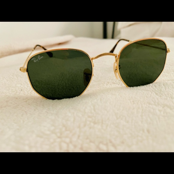 Rayban Hexagonal Sunglasses - Picture 3 of 4